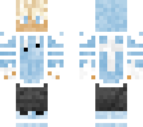 light blue blonde boy(super cool)