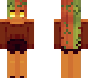 pumpkin mooshroom halloween skin (own)