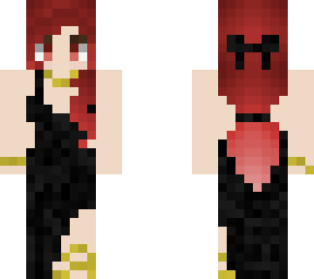 skin vestido preto