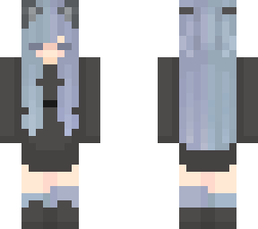 blue hair