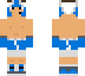 boxeador azul