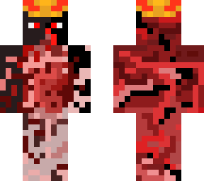 burned king