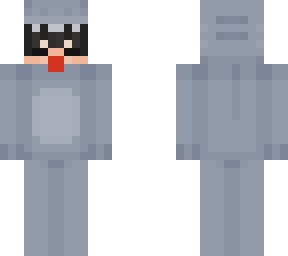 matching male shark