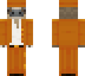 michael jackson but orange