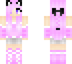 purple cat girl
