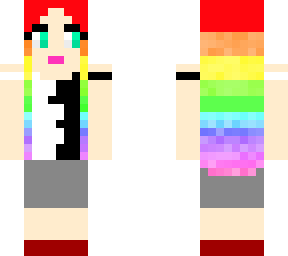 rainbow girl