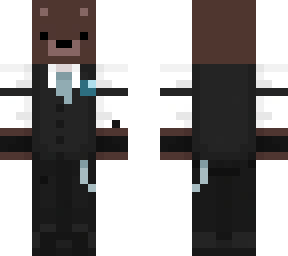 bear in suit