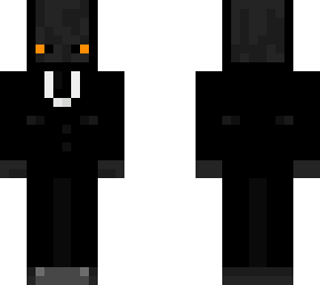 black snake in a suit