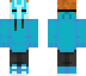 blue mask