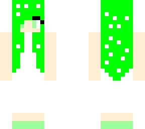 green snowstar girl