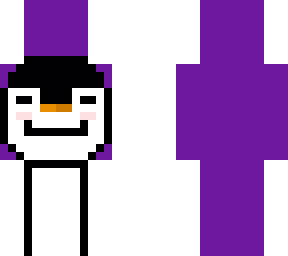 purple penguin