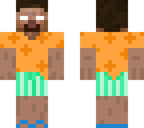 summer/beach herobrine