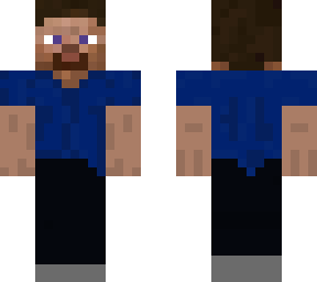blue shirt steve