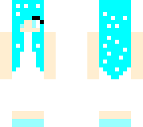 cyan snowstar girl