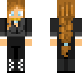 formal grirl in black