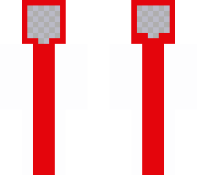 red toothbrush