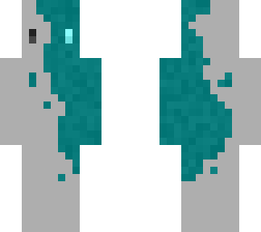 cyan infected white