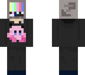 kirby shirt +tv head with trousers