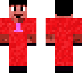 man in red