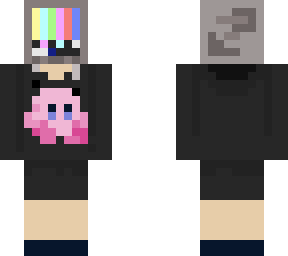 tv head and kirby shirt