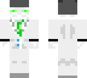 white enderman suit