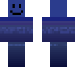 dark blue gradient with face