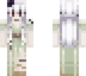 leucistic lady