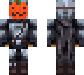 pumpkin face mandalorian