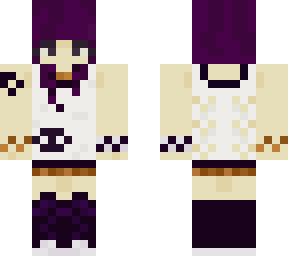 purple emo gal