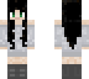 black hair