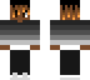 black to white