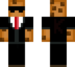 cookie men with a suit