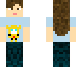 girl wearing bumblebee (g1) t-shirt