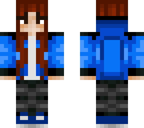 girl with hoodie