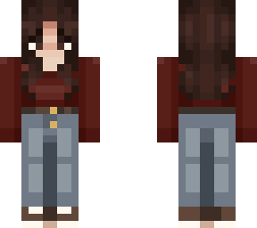 maroon shirt