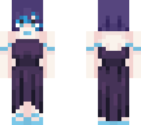 Remi Hirara - Dress | Minecraft Skin
