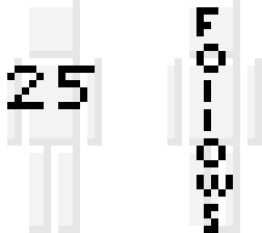 25 follower contest
