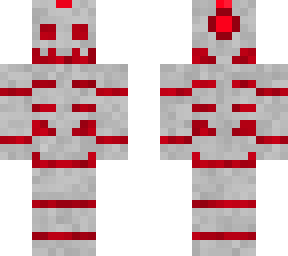 bloody skeleton