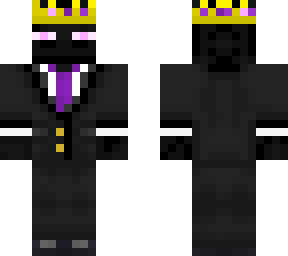 enderman suit with crown