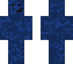 minecraft blue skin