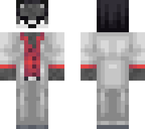 red dressed as kiryu