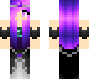 girl ender animation (purple ender princess)
