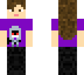 girl wearing megatron (g1) t-shirt
