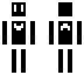 looks like 1cce but black and white and no cloak or whatever he wears