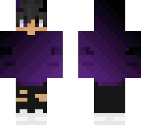 black purple gradient hoodie