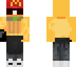 fall mc donalds worker