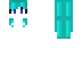 teal hair and blue eyes base :)