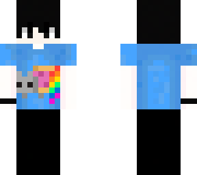 blue man