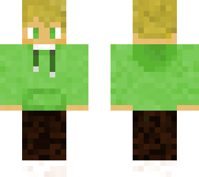 green hoodie guy added eyes original by graygoat