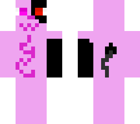 part demon pink cat